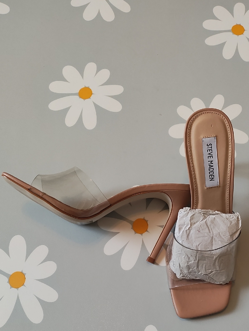 Steve Madden Signal Clear 3" heels - Picture 3 of 4